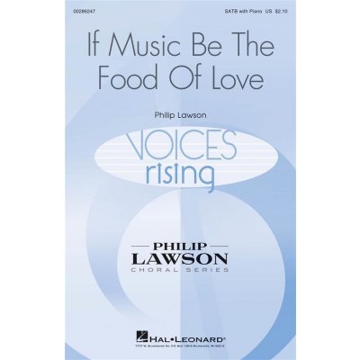 If Music Be the Food of Love pro sbor SATB 989104