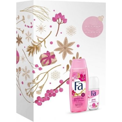 Fa Pink Passion Roll-On Antiperspirant 50 ml + Sprchový gel 250 ml