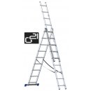 Žebříky G21 3-dílný 5,9m 3x9 příček GA-H-3x9 6390384
