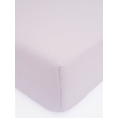 MKLuzkoviny.cz Jersey prostěradlo Classic lila 90x200 – Sleviste.cz