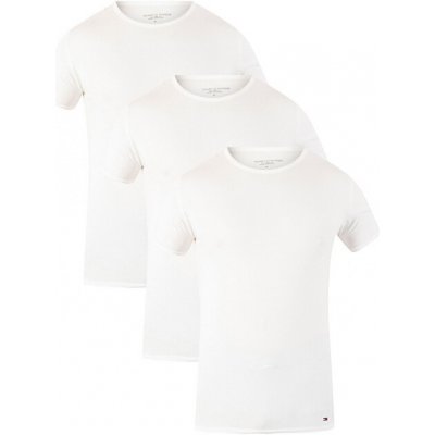Tommy Hilfiger 3 PACK pánské triko 2S87905187-100 White – Zboží Mobilmania