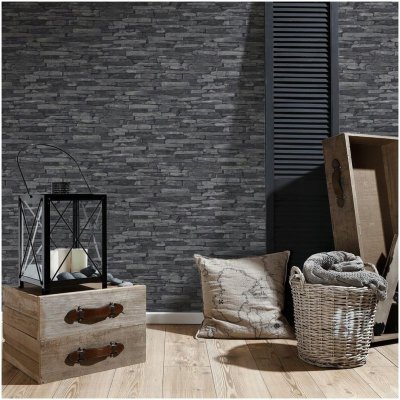 A.S. Création 914224 Vliesová tapeta na zeď Woods and Stone rozměry 0,53 x 10,05 m – Hledejceny.cz