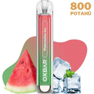 OXVA OXBAR C800 Watermelon Ice 16 mg 800 potáhnutí 1 ks – Zboží Mobilmania