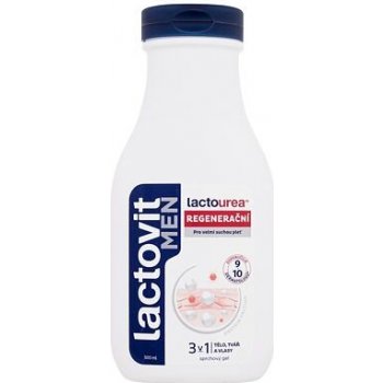 Lactovit Men Lactourea regenerační 3 v 1 sprchový gel 300 ml
