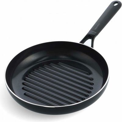GreenPan Smart nepřilnavá kulatá grilovací pánev, 28 cm, černá CC005194-001 – Hledejceny.cz