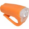 Světlo na kolo Profil JY-378FC silicon přední oranžové