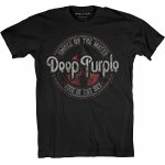 Deep Purple tričko Smoke Circle black – Zboží Dáma