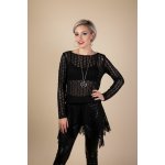 Tunika Twinge černá s krajkou – Hledejceny.cz