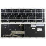 česká klávesnice HP Probook 450 G5 455 G5 470 G5 650 655 G4 G5 černá CZ/SK podsvit - stříbrný rámeček – Zbozi.Blesk.cz