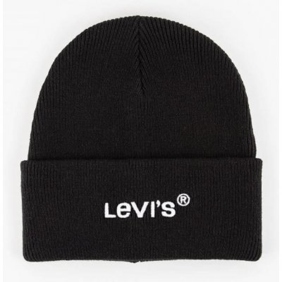 Levis zimní čepice 5548-0006 černá – Zboží Mobilmania
