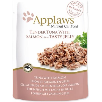 Applaws Cat tuňák a losos jelly 70 g – Sleviste.cz