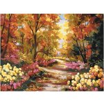 MALUJEŠ Malování podle čísel PARK Rozměr 80 x 100 cm Rámování vypnuté plátno na rám – Hledejceny.cz