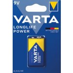 Varta Longlife Power 9V 1ks 4922121411 – Zboží Mobilmania