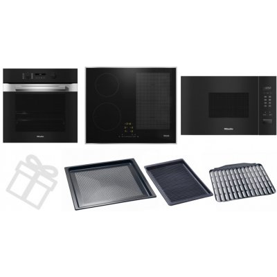 Set MIELE H 2861-1 B 125 + KM 7466 FR 125 + M 2230 SC – Zboží Mobilmania