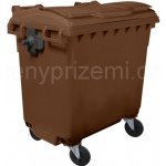Plastic Gogić plastový kontejner 770 l hnědý na bioodpad