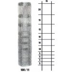 Ovčí uzlíkové pletivo výška 100 cm, 1,6/2,0 mm, 11 drátů – Sleviste.cz
