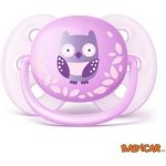 Avent silikon šidítko Ultrasoft Deco Sova/fialová 1 ks – Zbozi.Blesk.cz