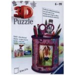 Ravensburger 3D puzzle Stojan na tužky Kůň 54 ks – Zboží Mobilmania