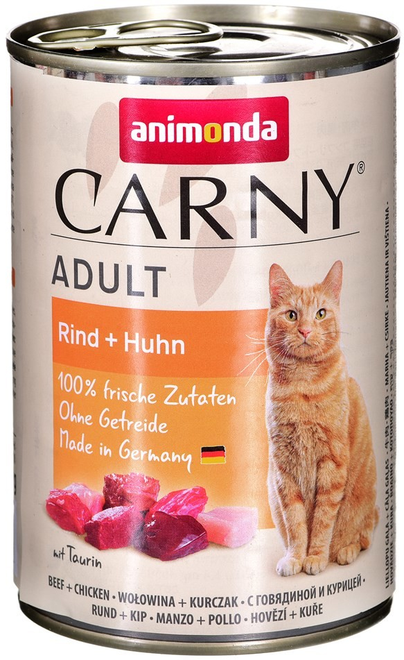 Carny Adult hovězí & kuře 400 g