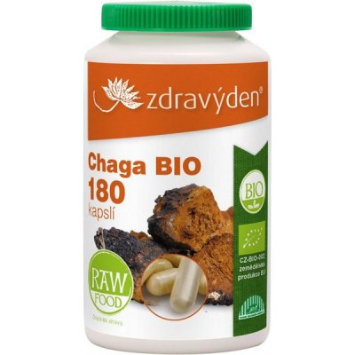 ZdravýDen BIO Chaga Raw 180 tablet – Hledejceny.cz