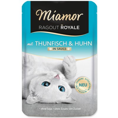 Miamor Ragout Royale tuňák a kuře ve šťávě 100 g – Hledejceny.cz