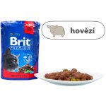 Brit premium cat beef stew peas v omáčce 100 g – Hledejceny.cz