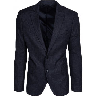 Marynarka męska jednorzędowa granatowa Dstreet černá XL/56 DStreet 5904056655274 – Zboží Dáma