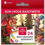 Koh-i-noor Voskovky 8234 24 barev – Zboží Dáma