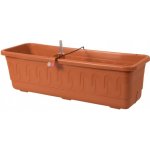 Plastkon Samozavlažovací Truhlík FANTAZIE teracota 60 x 19 x 18 cm – Zboží Dáma