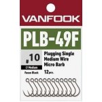 Vanfook PLB-49F Plugging Single Medium Wire Micro Barb vel.10 12 ks – Zboží Mobilmania