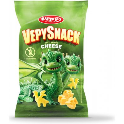 VEPY Snack s příchutí sýru 50 g – Zboží Dáma