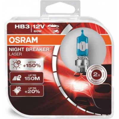 Osram Night Breaker Laser GEN2 HB3 P20d 12V 60W