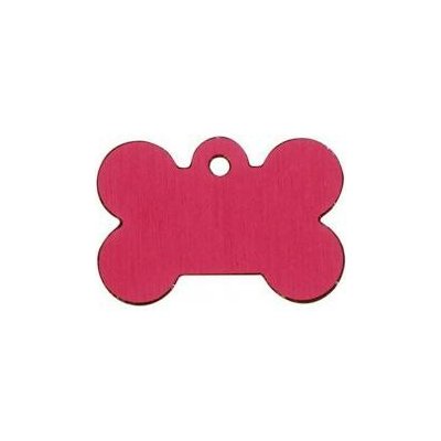 Hi-line Psí známka Kost velká červená 38x26 mm – Hledejceny.cz