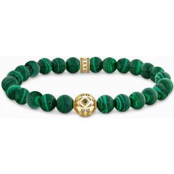 Thomas Sabo náramek Malachite A2145-140-6