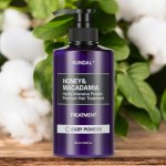 KUNDAL Honey & Macadamia Treatment kůra na vlasy Baby Powder 500 ml – Hledejceny.cz