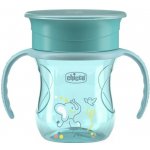 CHICCO Hrneček 360 Perfect X s držadly teal 200 ml – Zboží Dáma