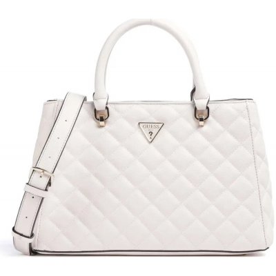 Guess CE kabelka umělá prošívaná kůže bílá – Hledejceny.cz