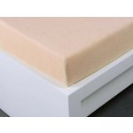 Xpose Froté prostěradlo Exclusive bílá káva 180x200 – Zboží Dáma
