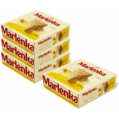 Marlenka Citrónový medový dort 4 x 0,8 kg – Sleviste.cz