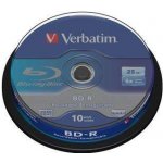 Verbatim BD-R 25GB 6x, cakebox, 10ks (43742) – Hledejceny.cz