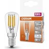 Žárovka Osram 4058075432901 Průhledná LED malá žárovka E14 2,8 W SPECIAL T26, studená bílá