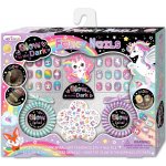 Sada nalepovací nehty s doplňky svítící ve tmě – Zboží Dáma