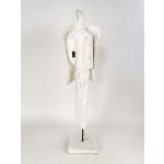 Lepaso Dřevěný, bílý anděl Mango na podstavci 59x16x10 cm (144351 045 41909 anděl dřevo) – Hledejceny.cz