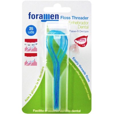 Foramen floss threaders zavadeč nitě 25 ks – Hledejceny.cz
