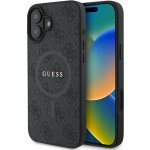 Guess 4G Ring Classic Logo MagSafe na iPhone 16 Plus GUHMP16MG4GFRK - černý KF2340444 – Zboží Živě