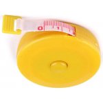 Metr krejčovský svinovací 150cm žlutý – Sleviste.cz