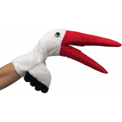 Moravská ústředna Čáp měkký klapací maňásek – Zboží Dáma