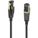 Hama 00202002 RJ45 CAT 8 S/FTP 3m černý – Zboží Živě