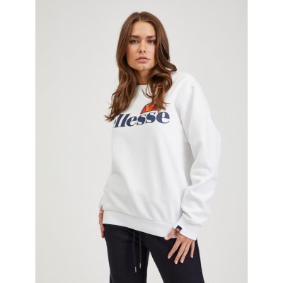 Ellesse AGATA sweatshirt Bílá – Zboží Mobilmania