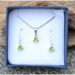 Drakkaria TRIANGULAR set šperků peridot P4045 – Zbozi.Blesk.cz